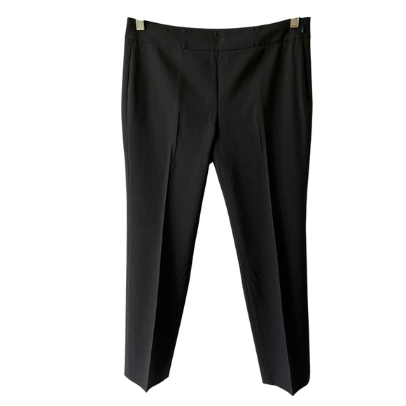 DKNY PERRY PANTS 6 TROUSERS CAREER OFFICE CLASSIC CAPSULE WOOL BLD MODERN CHIC - Picture 1 of 11